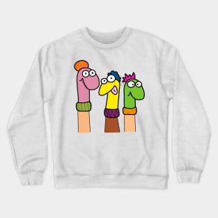 Sock puppets Crewneck Sweatshirt